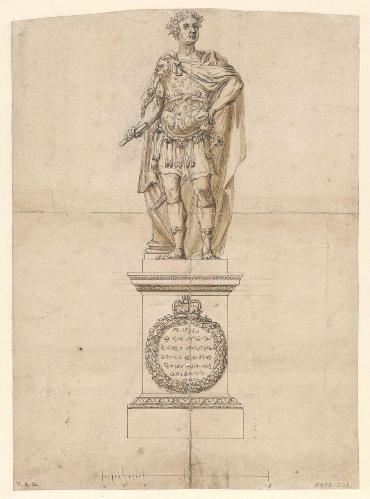 Drawing, William Kent, 18th century
