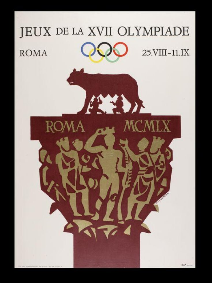 Jeux de la XVII Olympiade, Roma 25.VIII-11.IX, Roma MCMLX top image