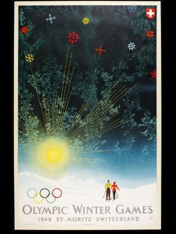 Jeux Olympiques D'Hiver 1948 St Moritz Suisse