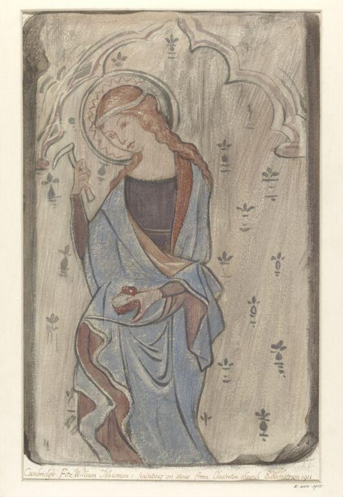 St. Dorothy, Ernest William Tristram, 1911