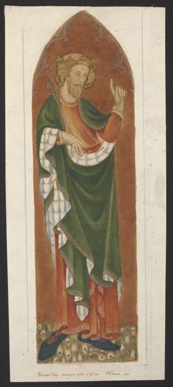 Henry III, Ernest William Tristram, 1908