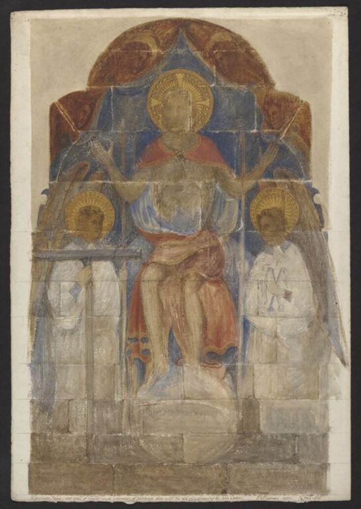 Christ as Judge, with attendant angels top image