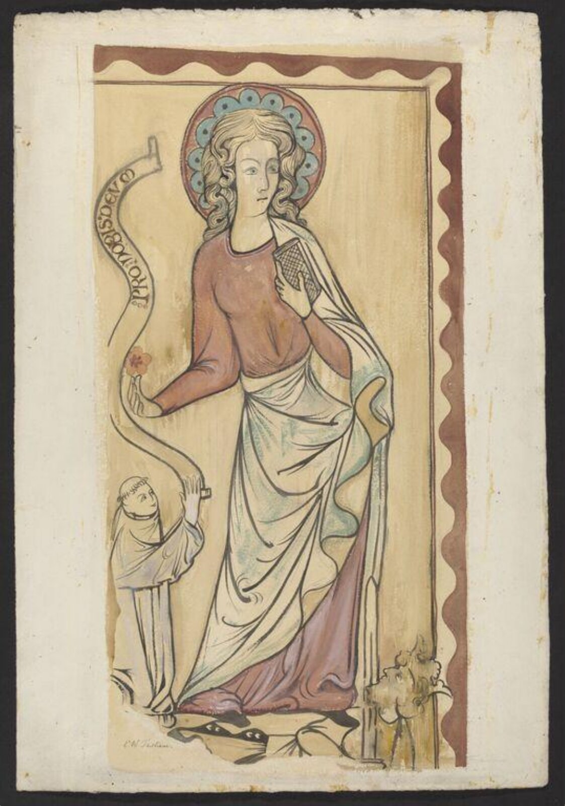 St. Catherine, Ernest William Tristram, 1911