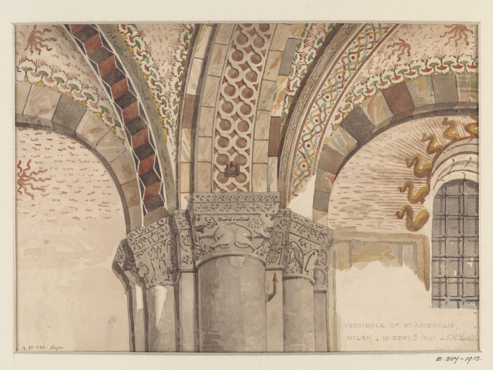 Drawing, Thomas Hayter Lewis, 10/09/1841