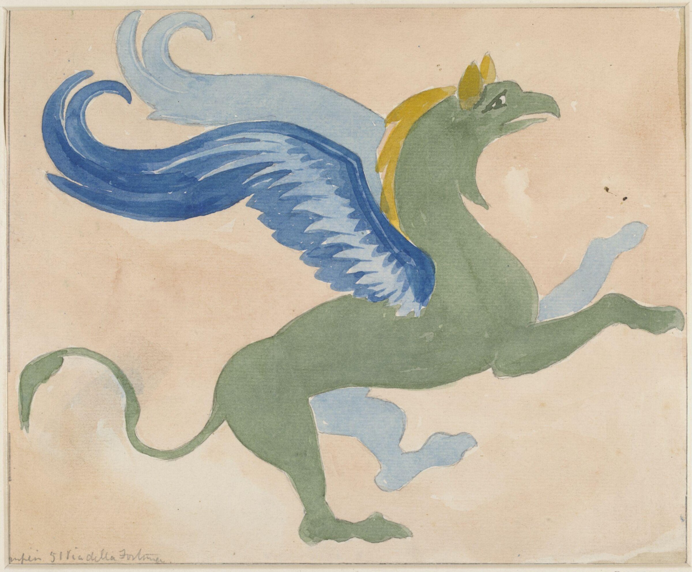 Drawing, Sydney Vacher, 1879