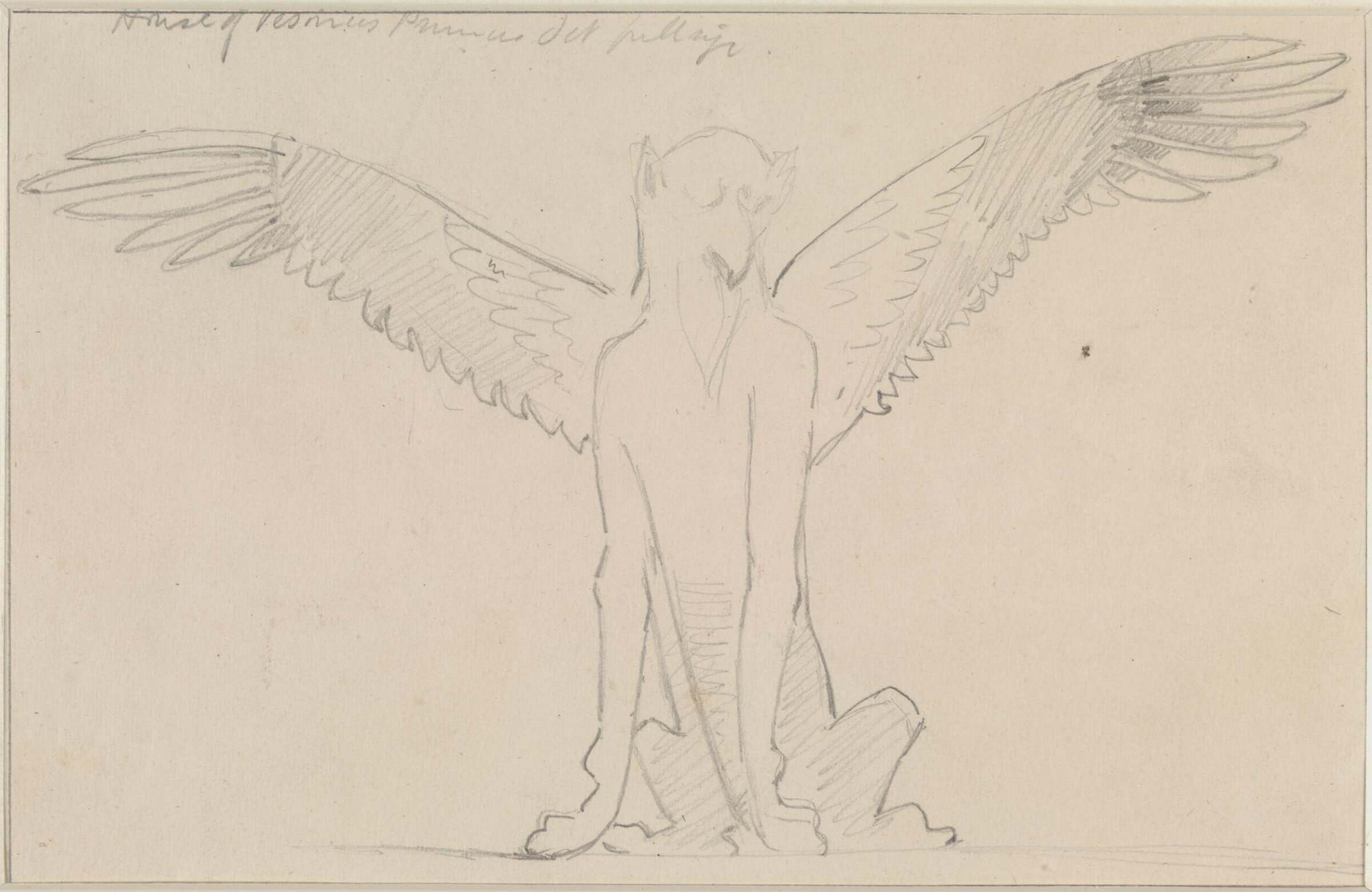 Drawing, Sydney Vacher, 1879