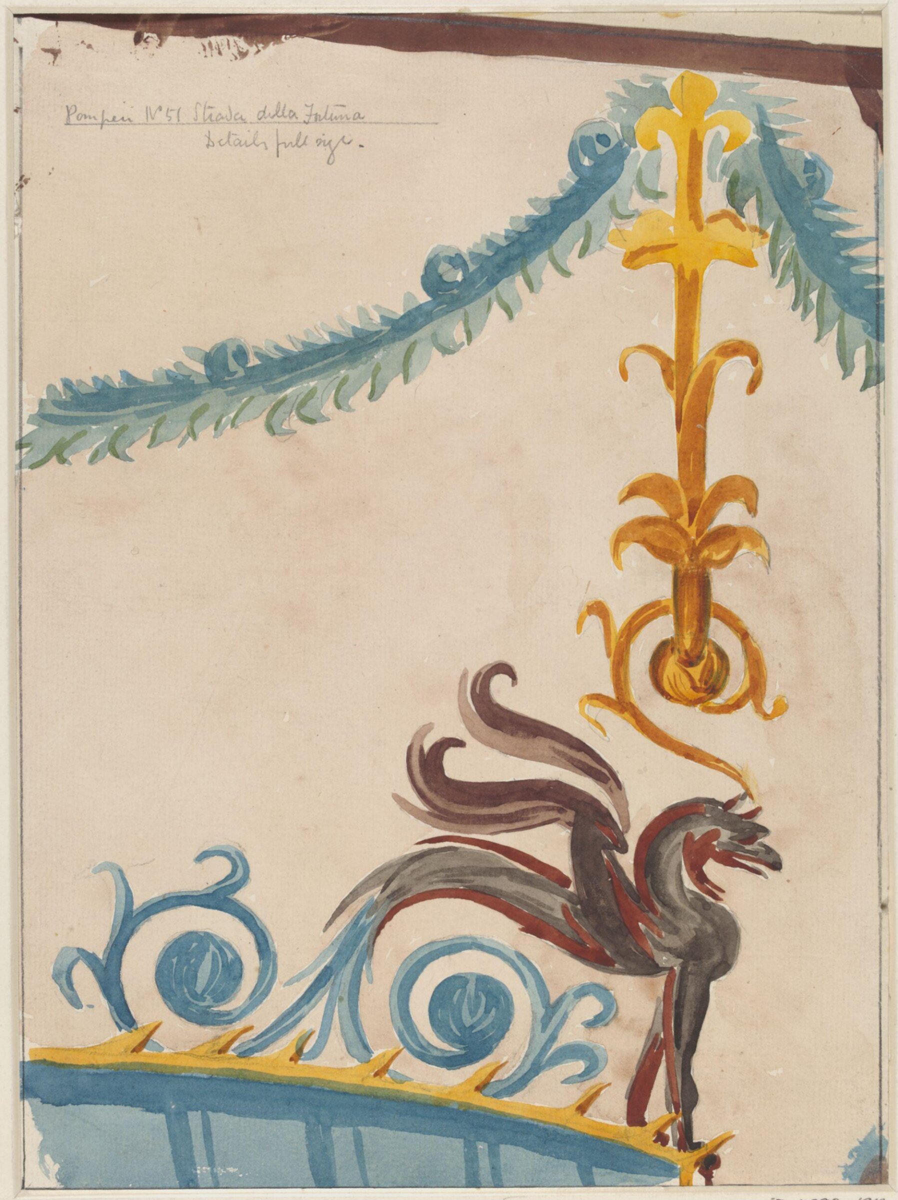 Drawing, Sydney Vacher, 1879