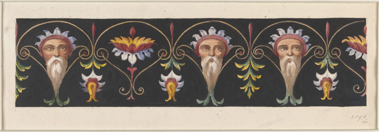 Drawing, Ludwig Wilhelm Heinrich Gruner, 19th century
