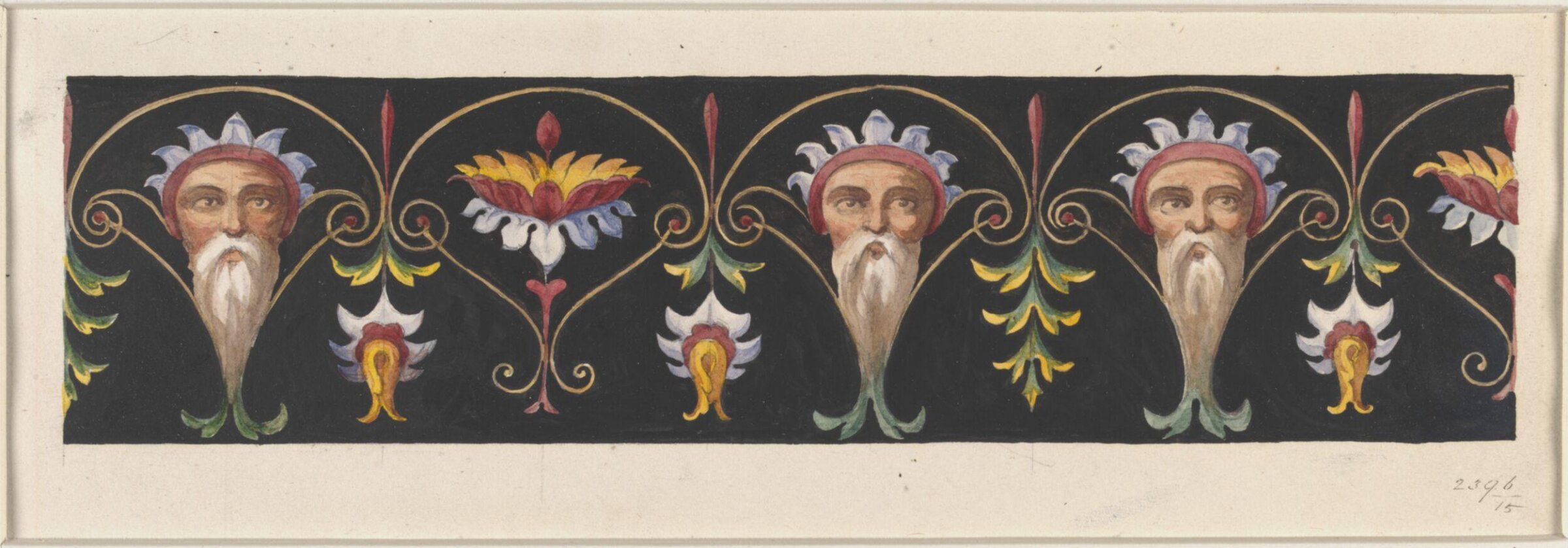 Drawing, Ludwig Wilhelm Heinrich Gruner, 19th century