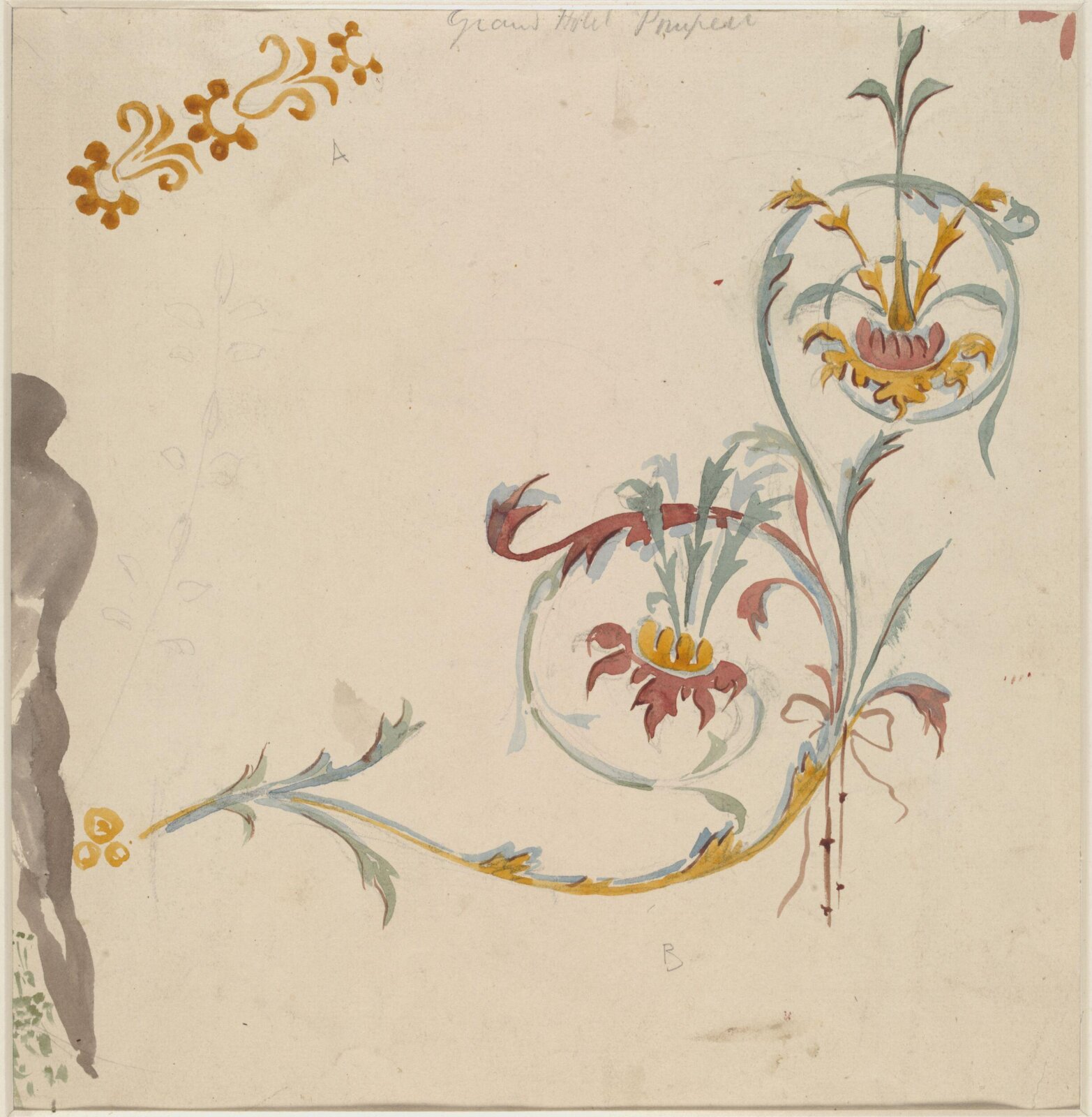 Drawing, Sydney Vacher, 1879