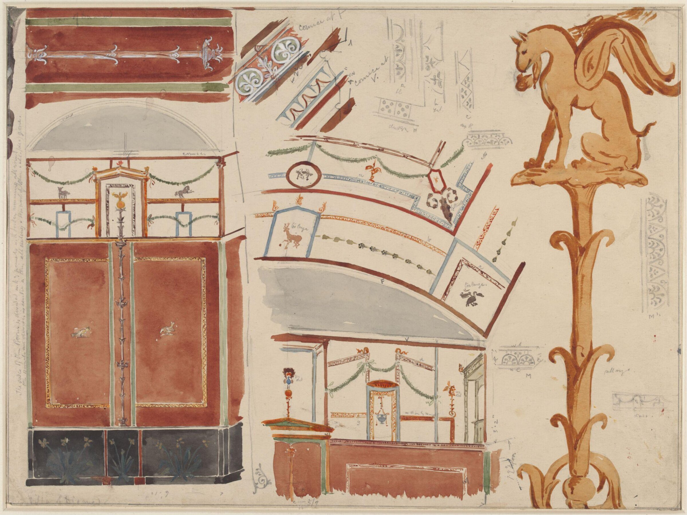 Drawing, Sydney Vacher, 1879