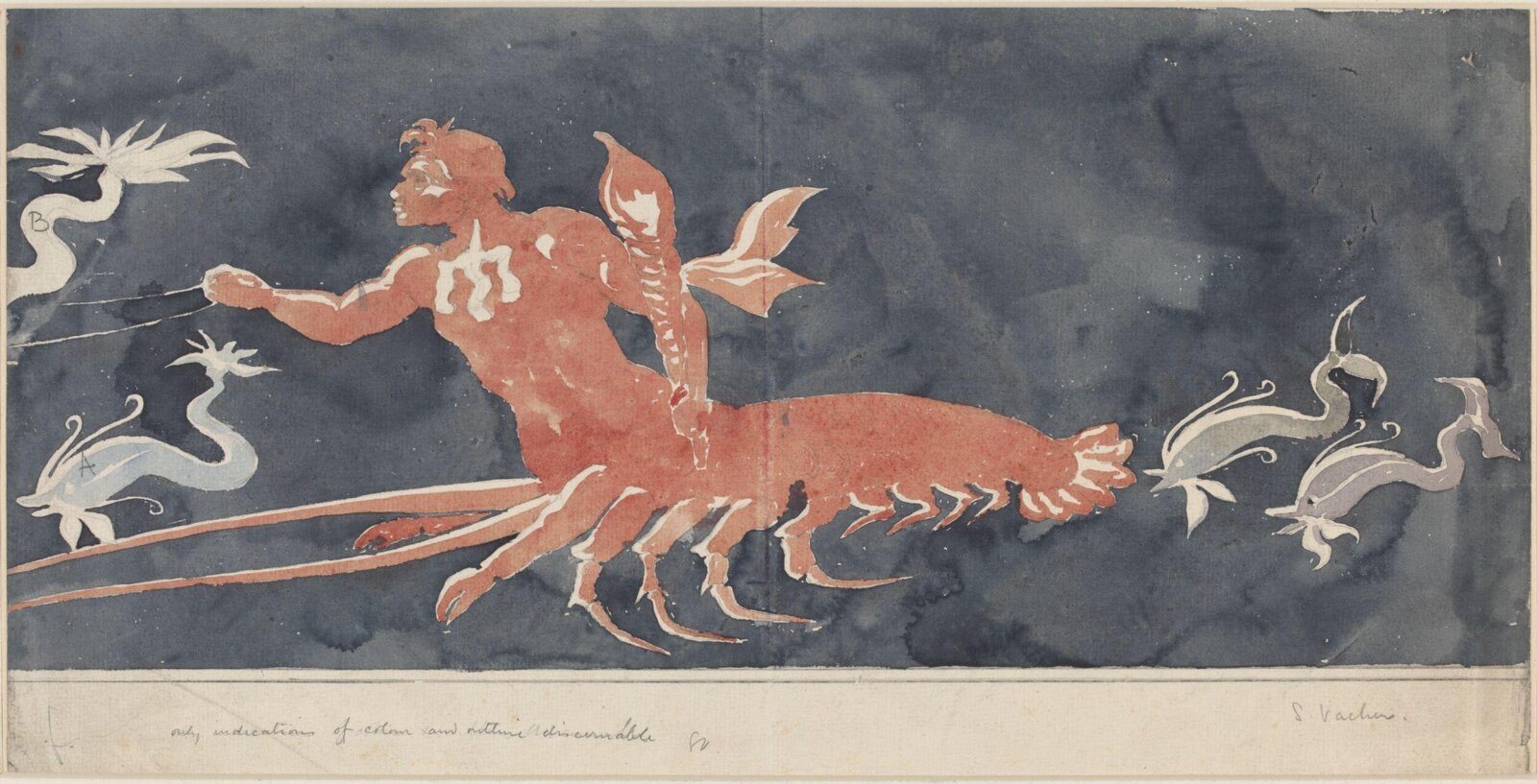 Drawing, Sydney Vacher, 1879