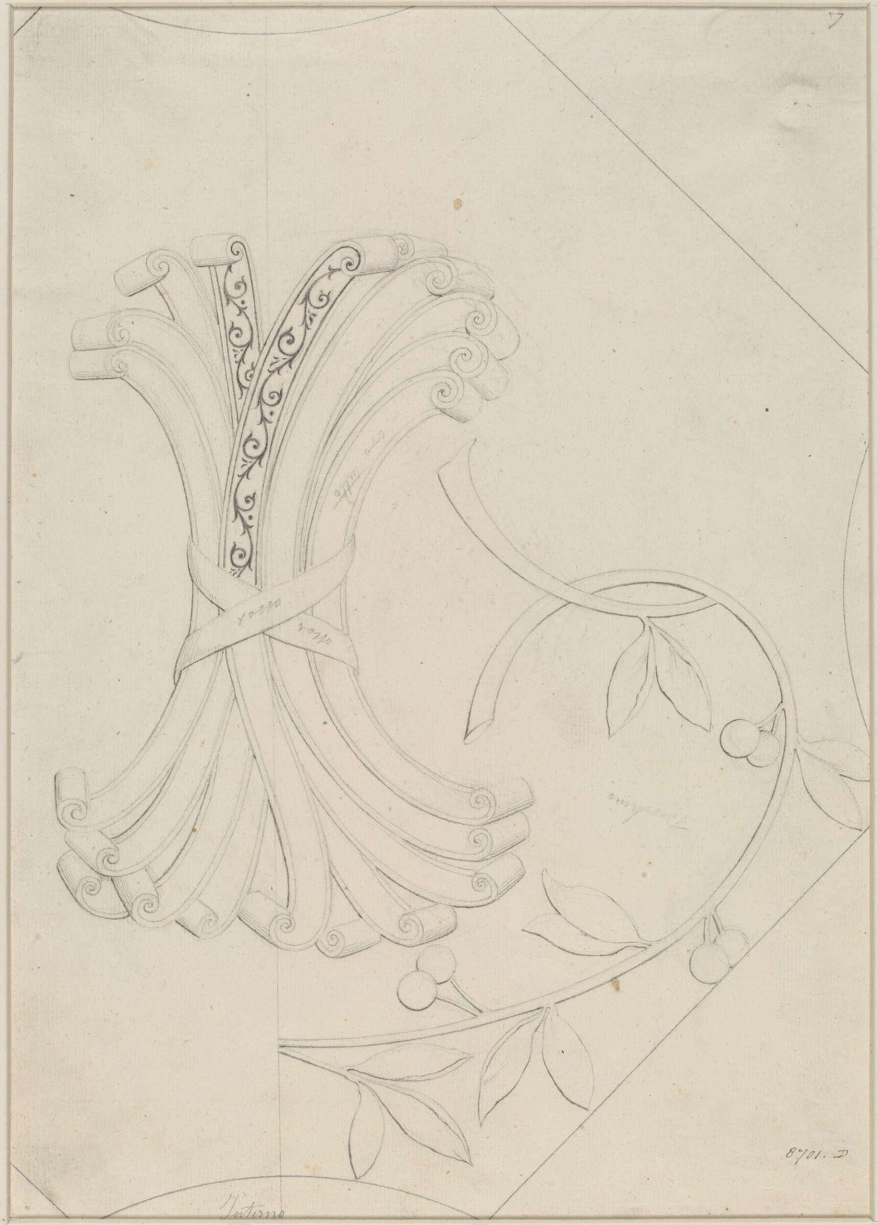 Drawing, Ludwig Wilhelm Heinrich Gruner, 19th century