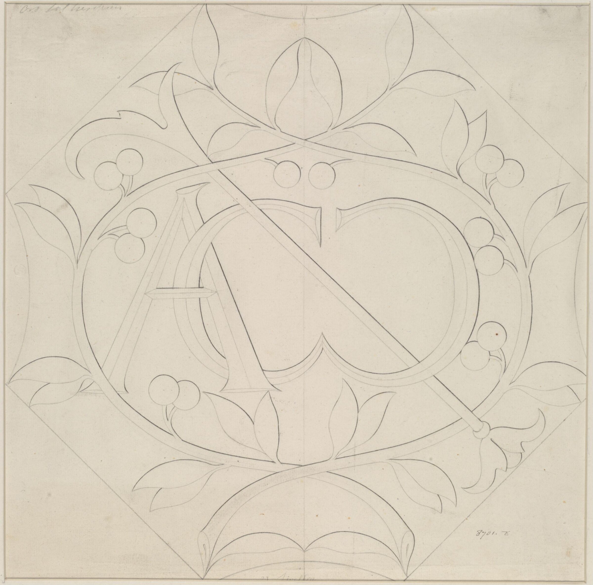 Drawing, Ludwig Wilhelm Heinrich Gruner, 19th century