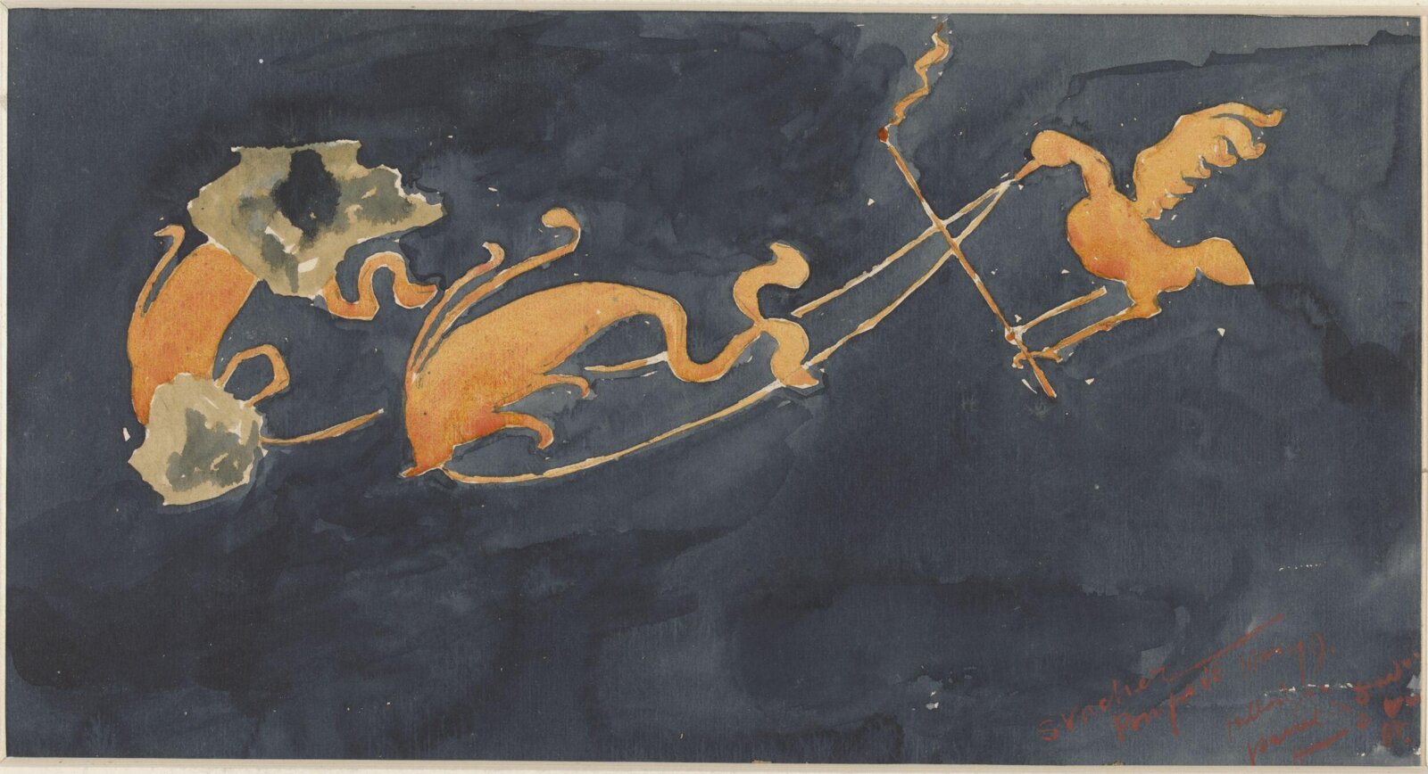 Drawing, Sydney Vacher, 1879