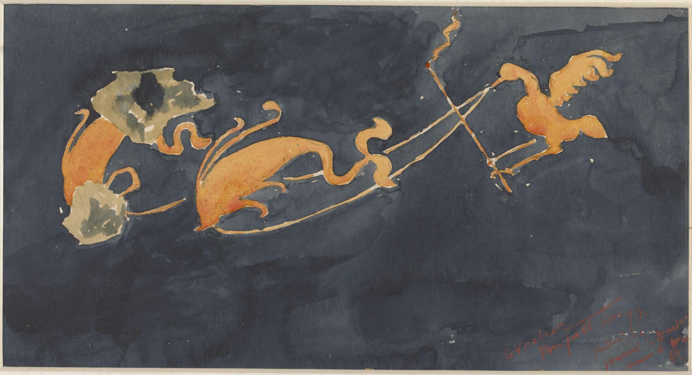 Drawing, Sydney Vacher, 1879