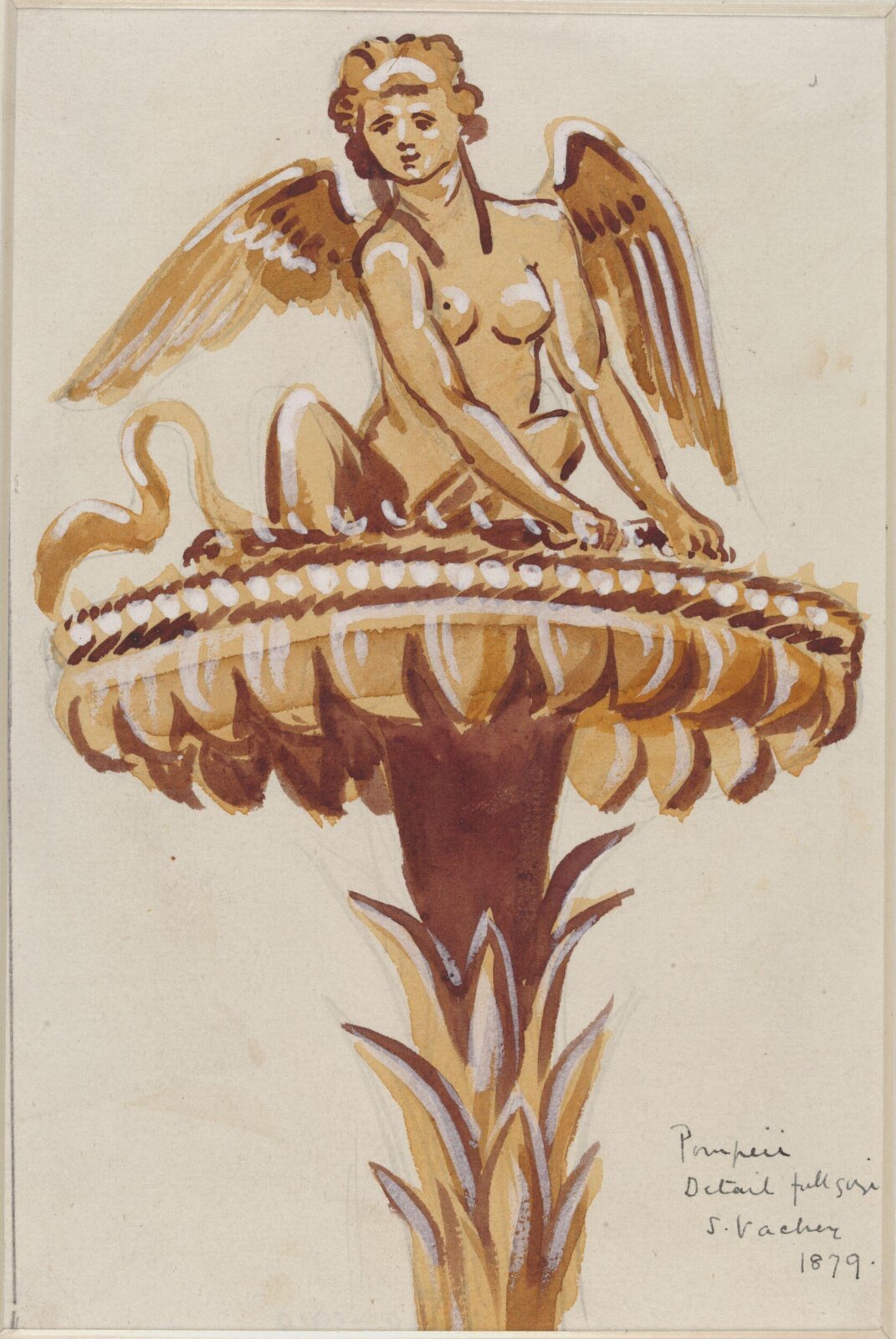Drawing, Sydney Vacher, 1879