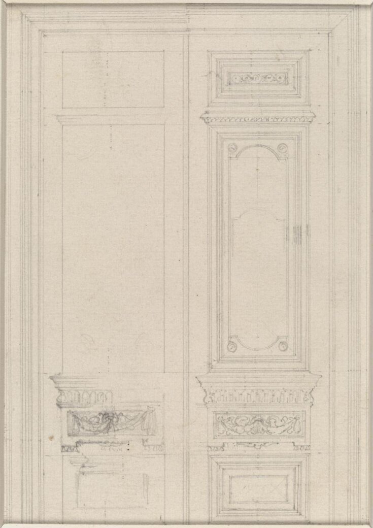 Designs for doors for the Marquis of Westminster top image