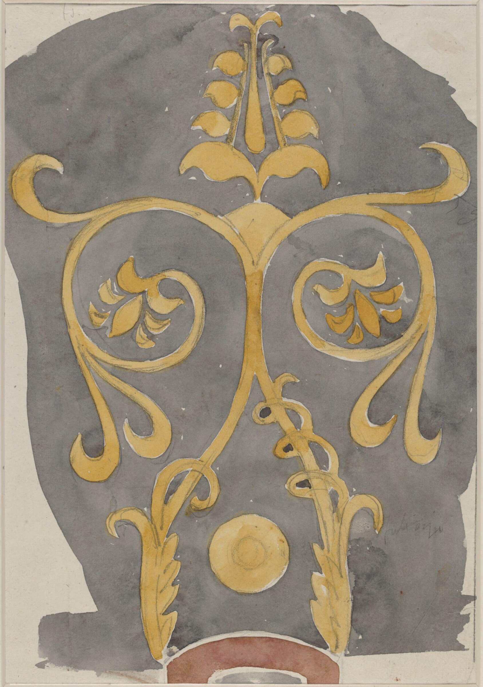 Drawing, Sydney Vacher, 1879