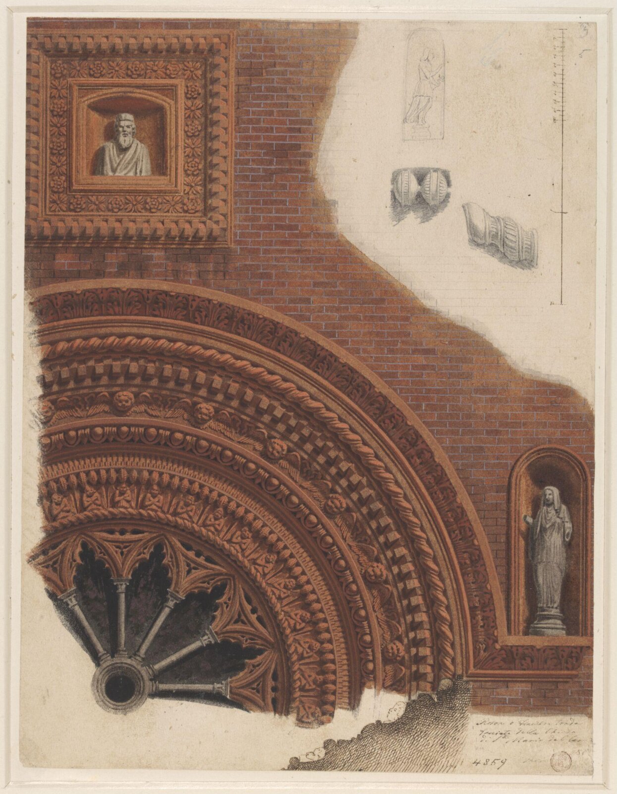Drawing, Ludwig Wilhelm Heinrich Gruner, 1801-1882