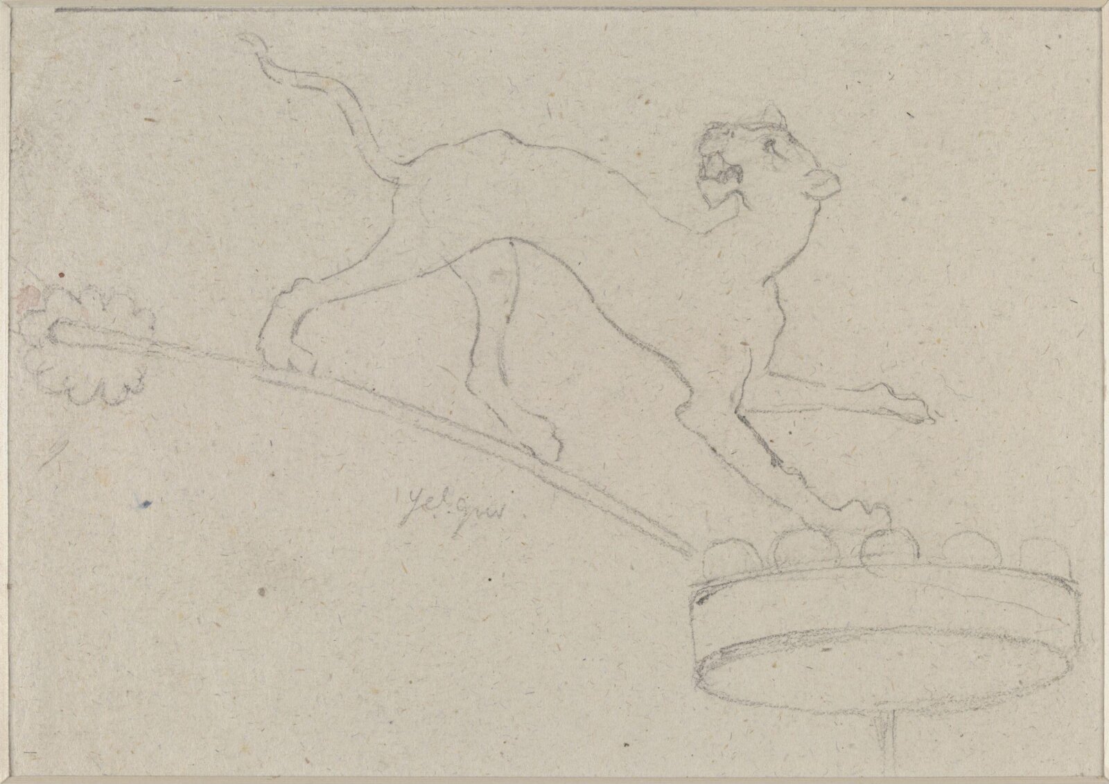 Drawing, Sydney Vacher, 1879