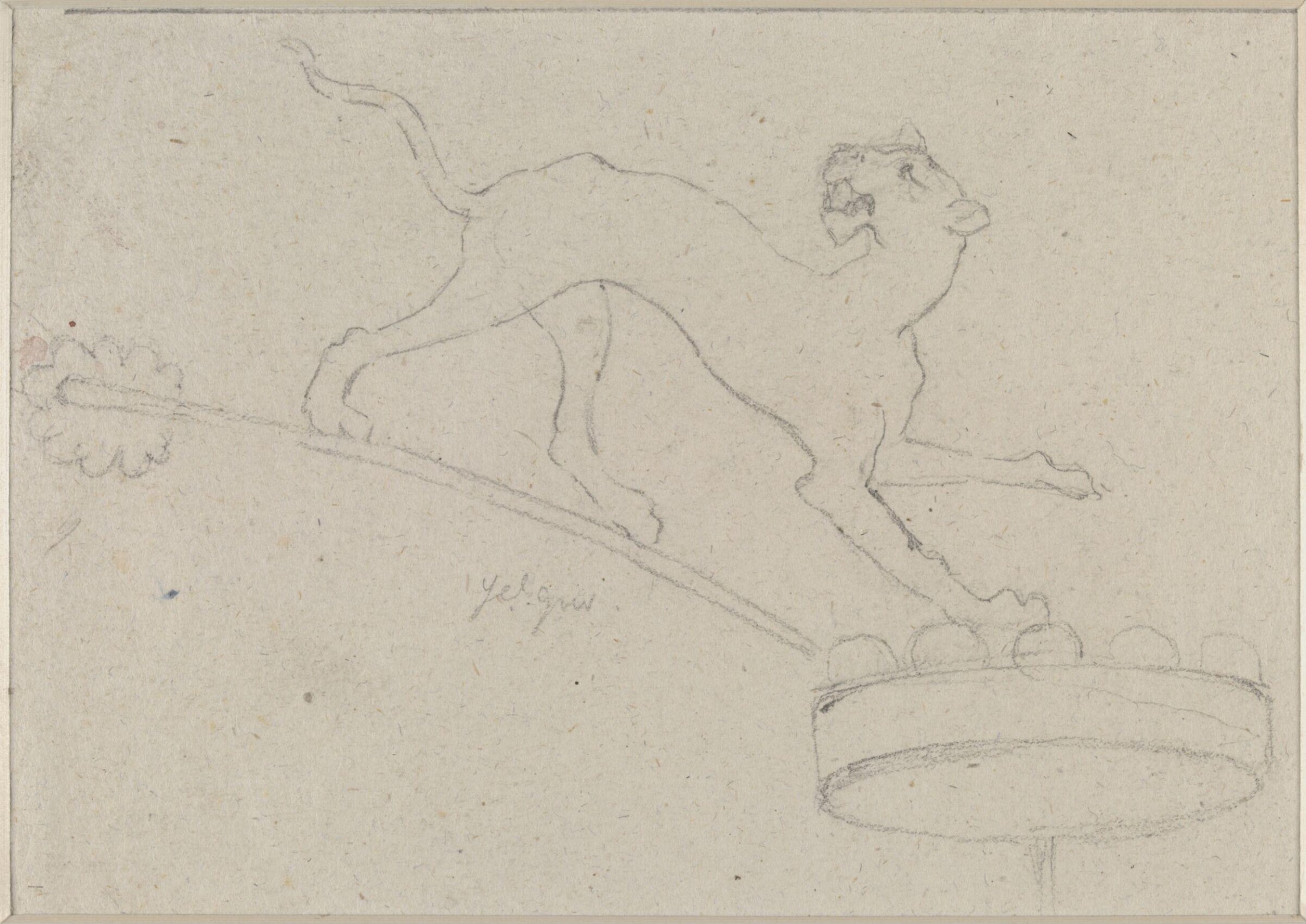 Drawing, Sydney Vacher, 1879