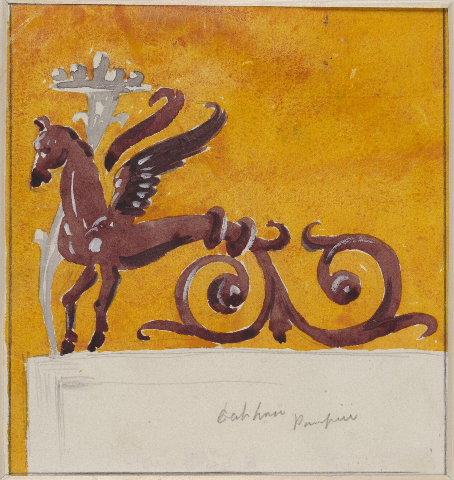 Drawing, Sydney Vacher, 1879