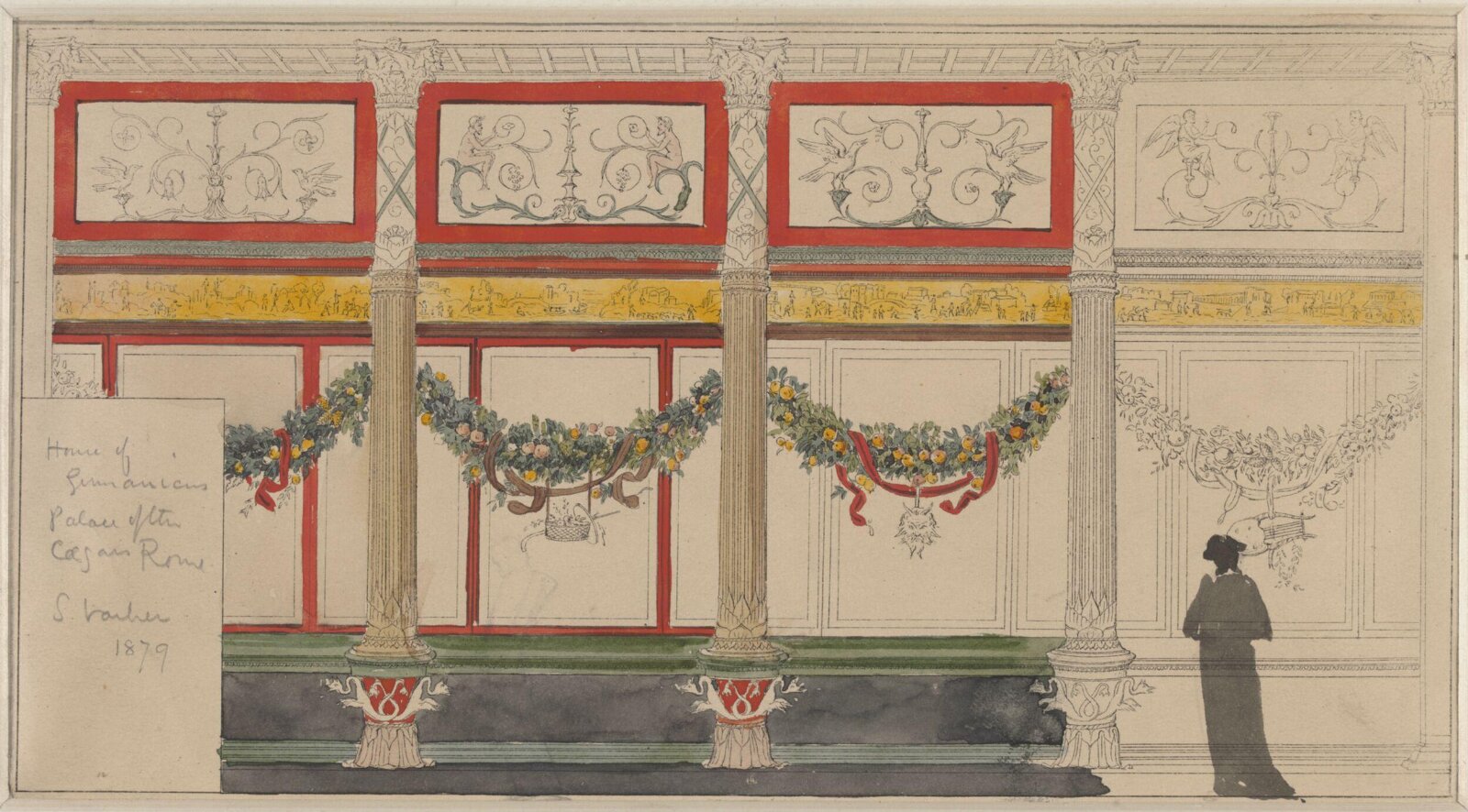 Drawing, Sydney Vacher, 1879