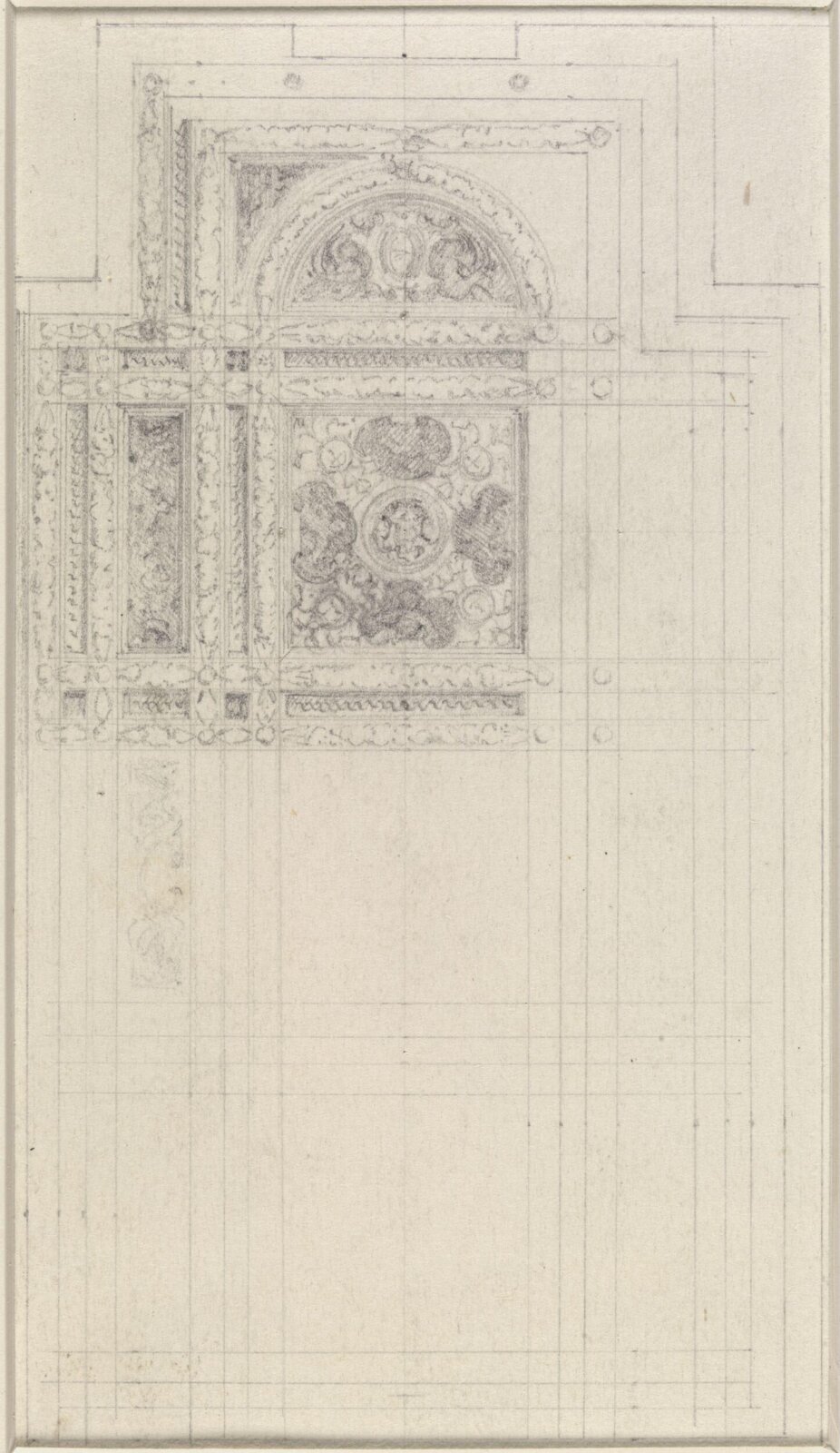Designs for ceiling decoration, George Edward Fox, 1870