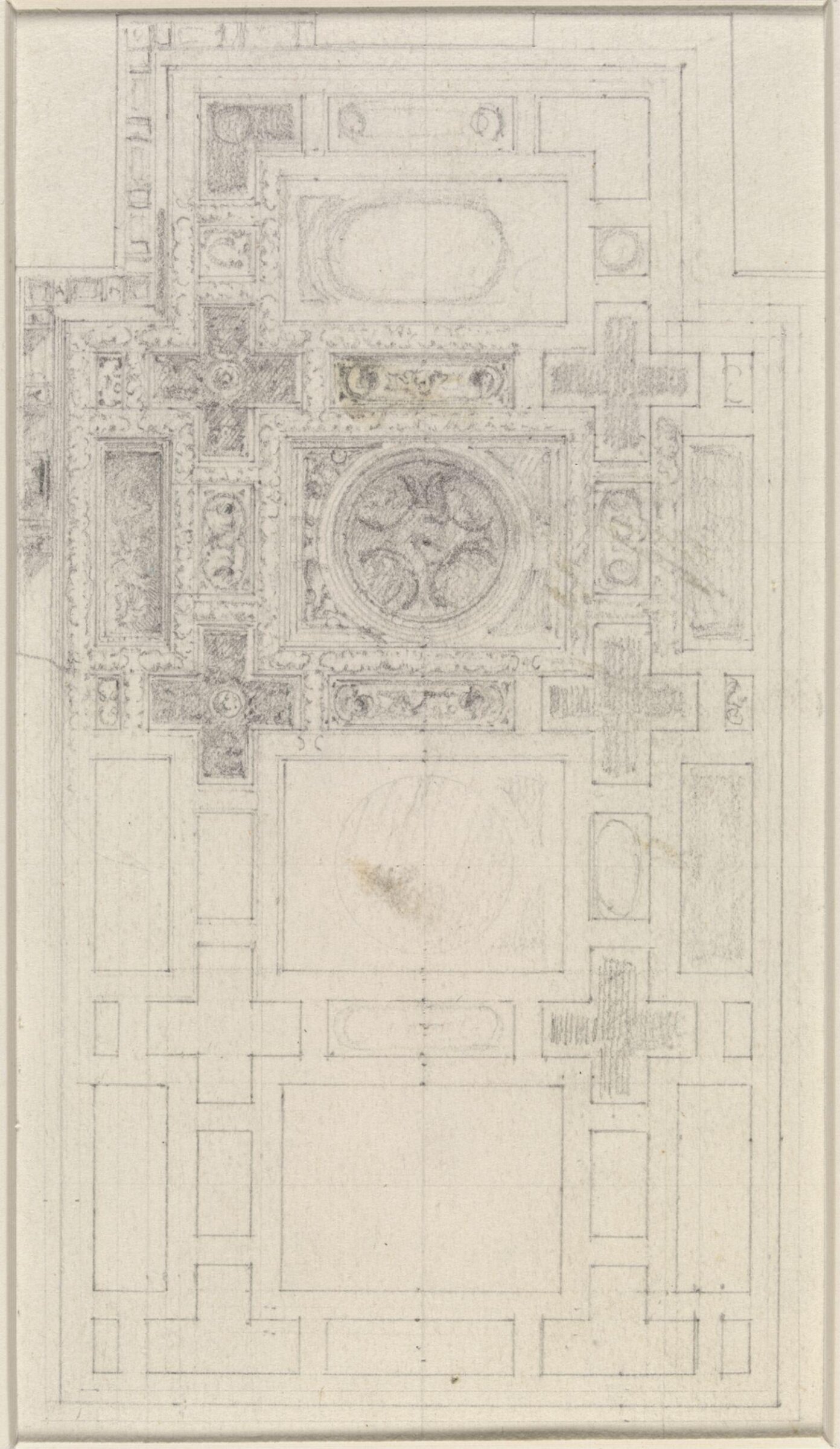 Designs for ceiling decoration, George Edward Fox, 1870