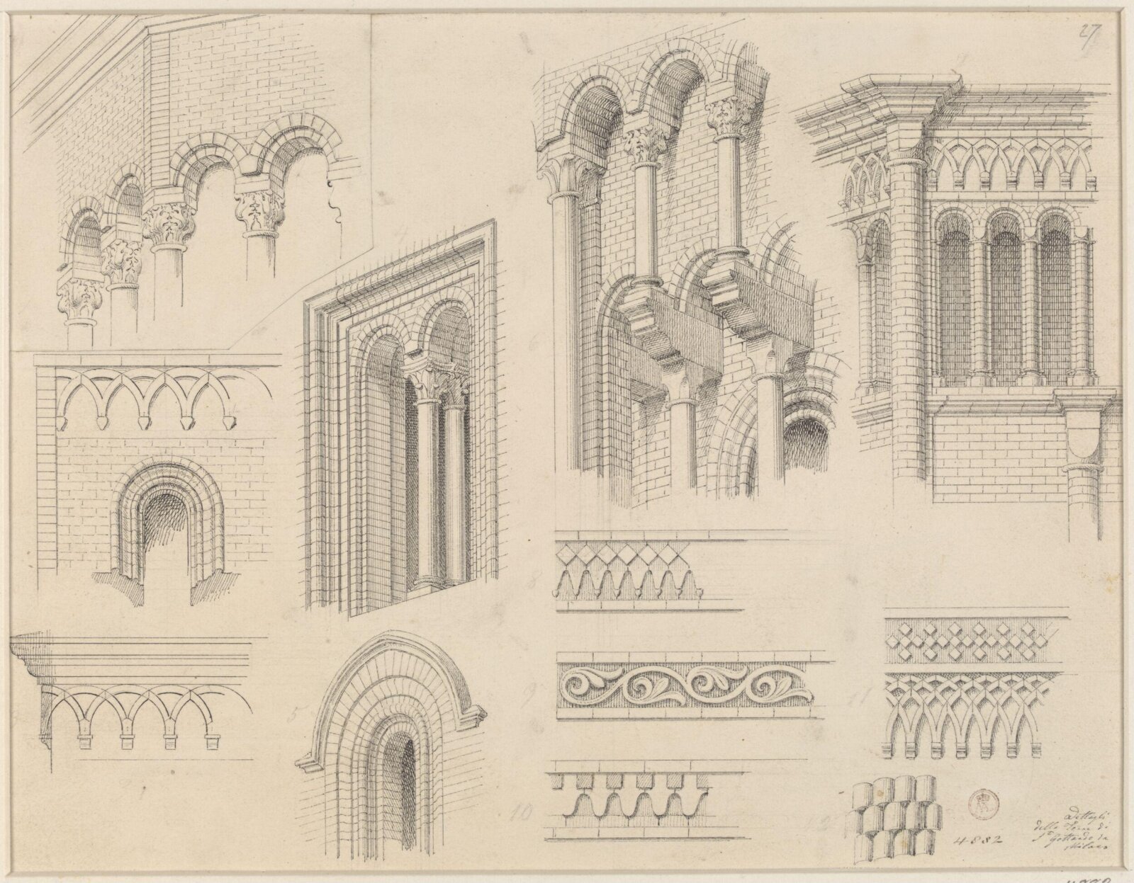 Drawing, Ludwig Wilhelm Heinrich Gruner, 1801-1882