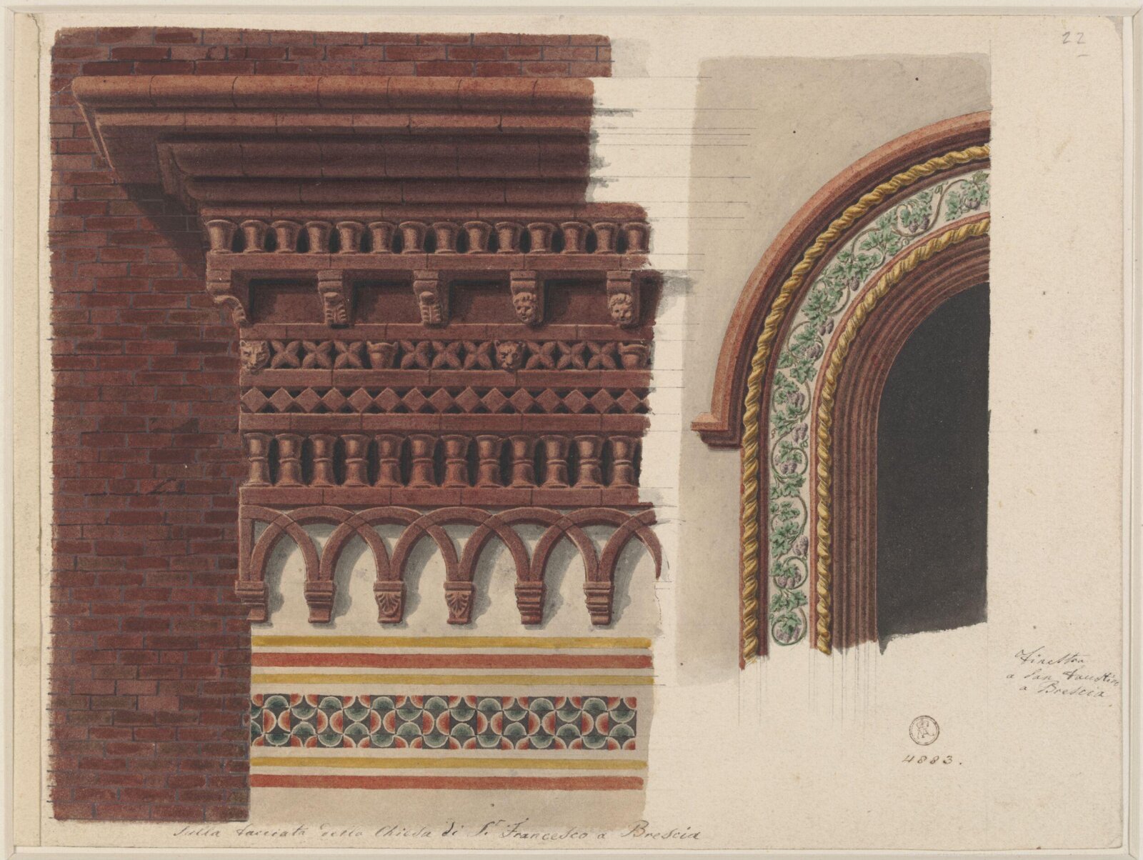 Drawing, Ludwig Wilhelm Heinrich Gruner, 1801-1882