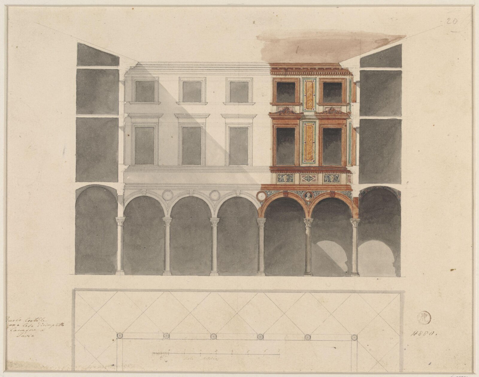 Drawing, Ludwig Wilhelm Heinrich Gruner, 1801-1882