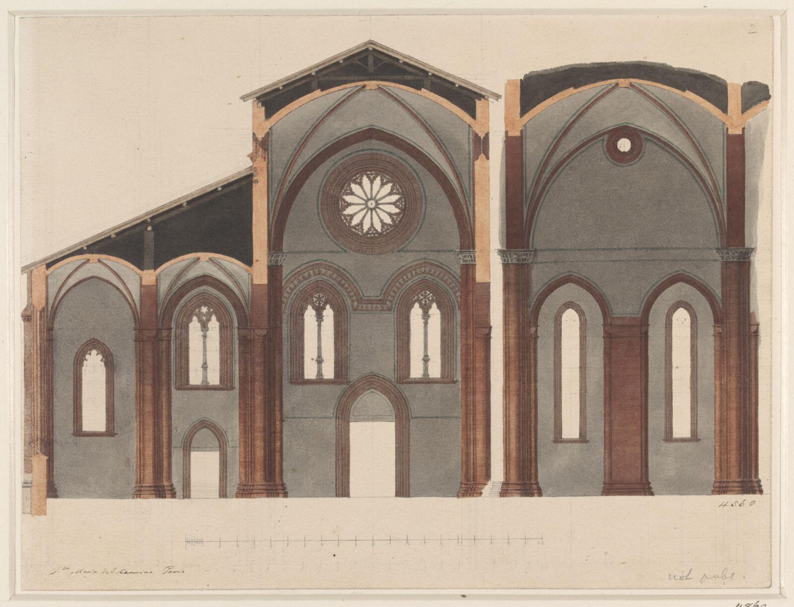 Drawing, Ludwig Wilhelm Heinrich Gruner, 1801-1882