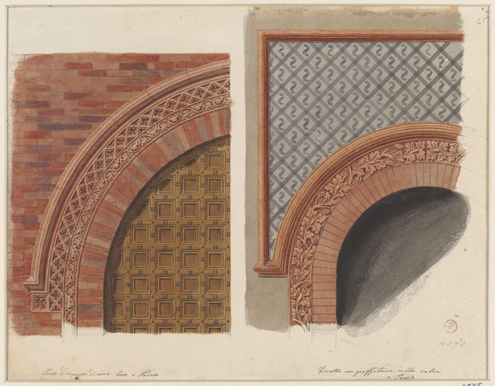 Drawing, Ludwig Wilhelm Heinrich Gruner, 1801-1882