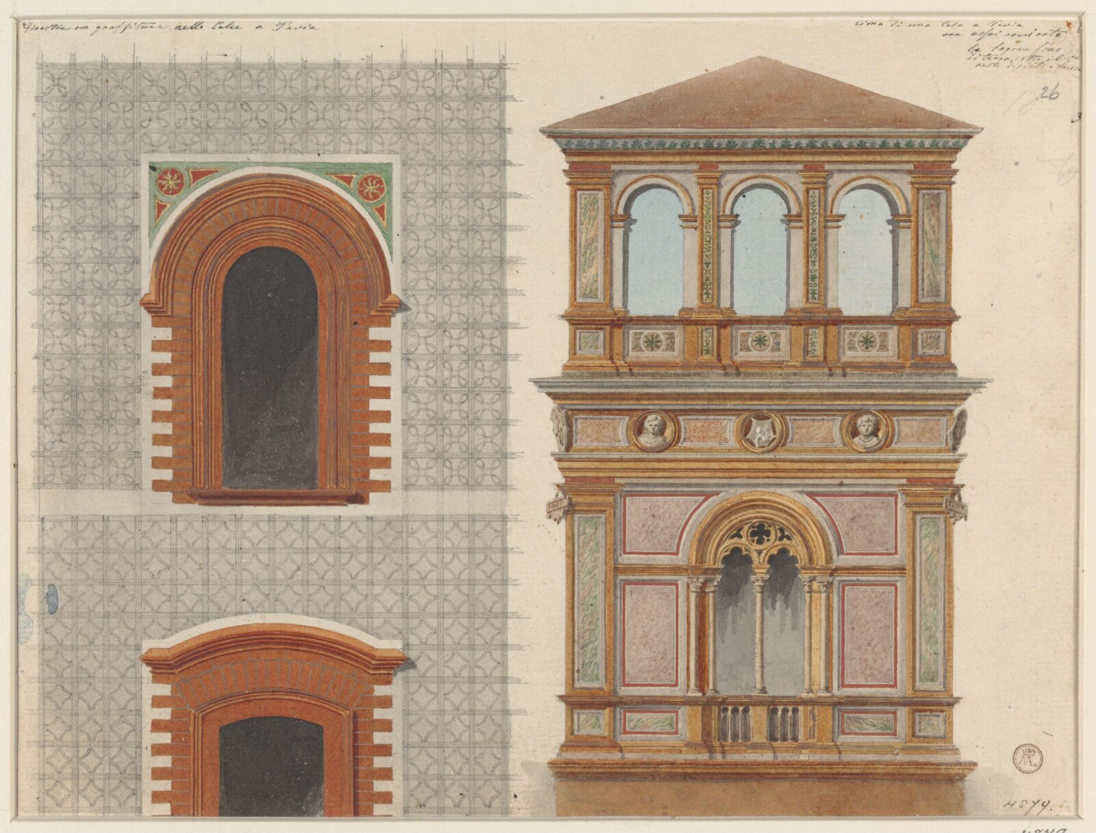 Drawing, Ludwig Wilhelm Heinrich Gruner, 1801-1882