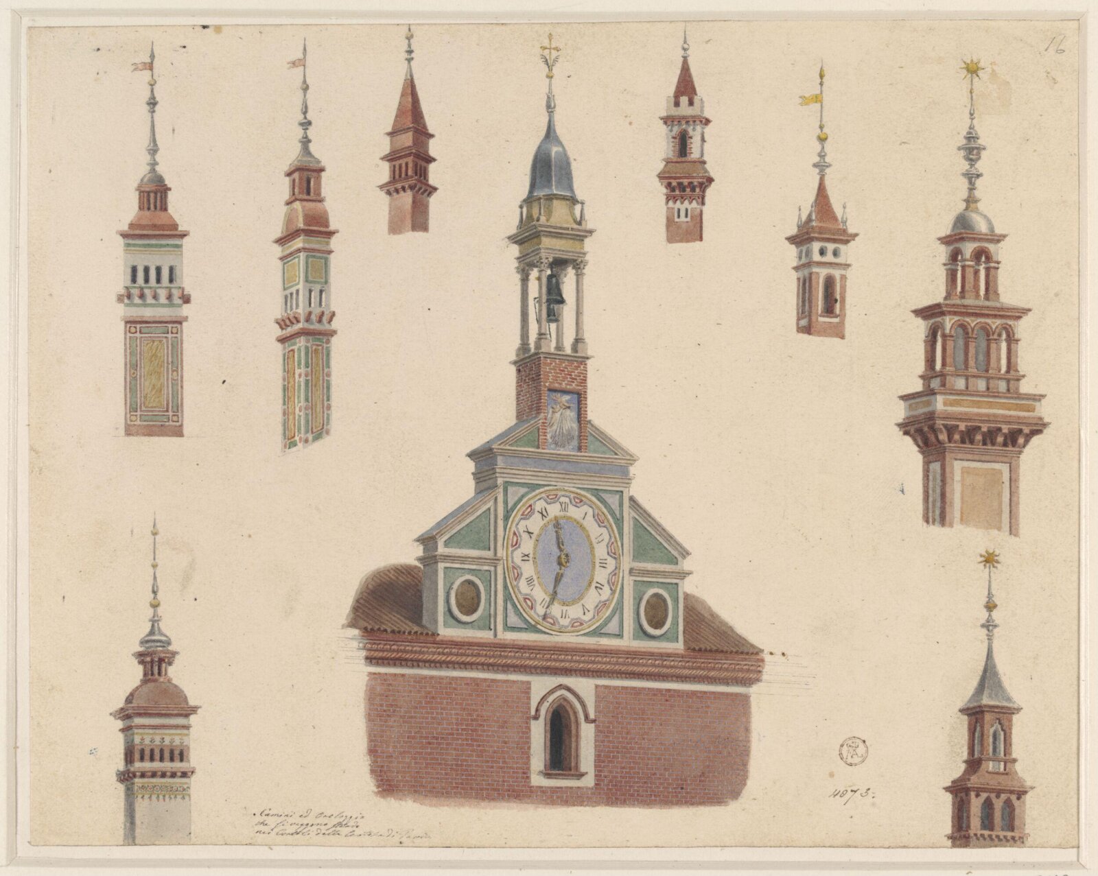 Drawing, Ludwig Wilhelm Heinrich Gruner, 1801-1882