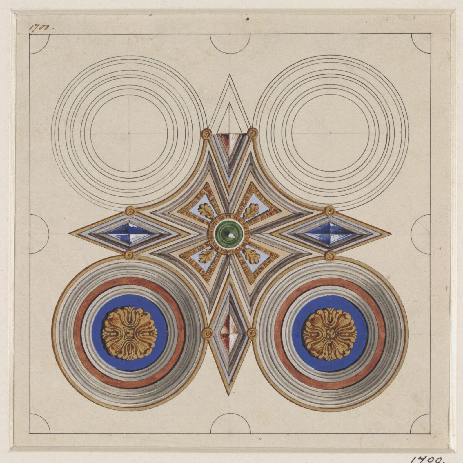 Drawing, Ludwig Wilhelm Heinrich Gruner, 19th century