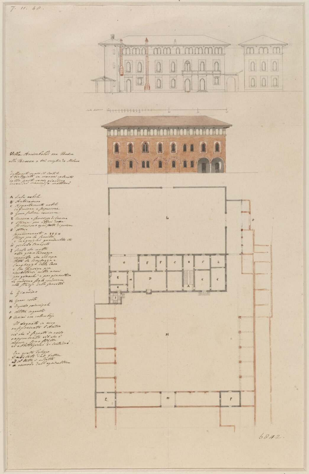 Drawing, Ludwig Wilhelm Heinrich Gruner, 1801-1882