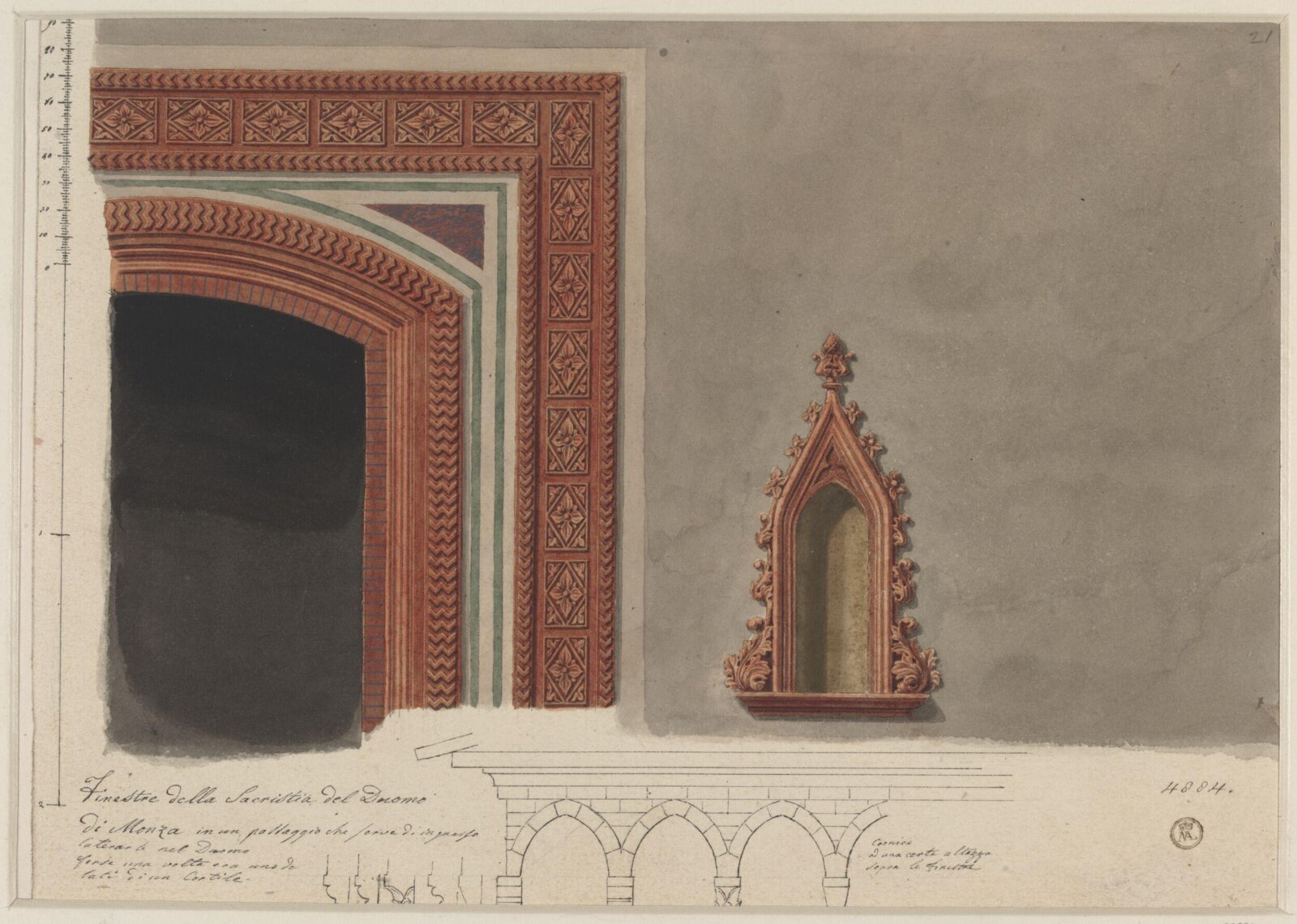 Drawing, Ludwig Wilhelm Heinrich Gruner, 1801-1882
