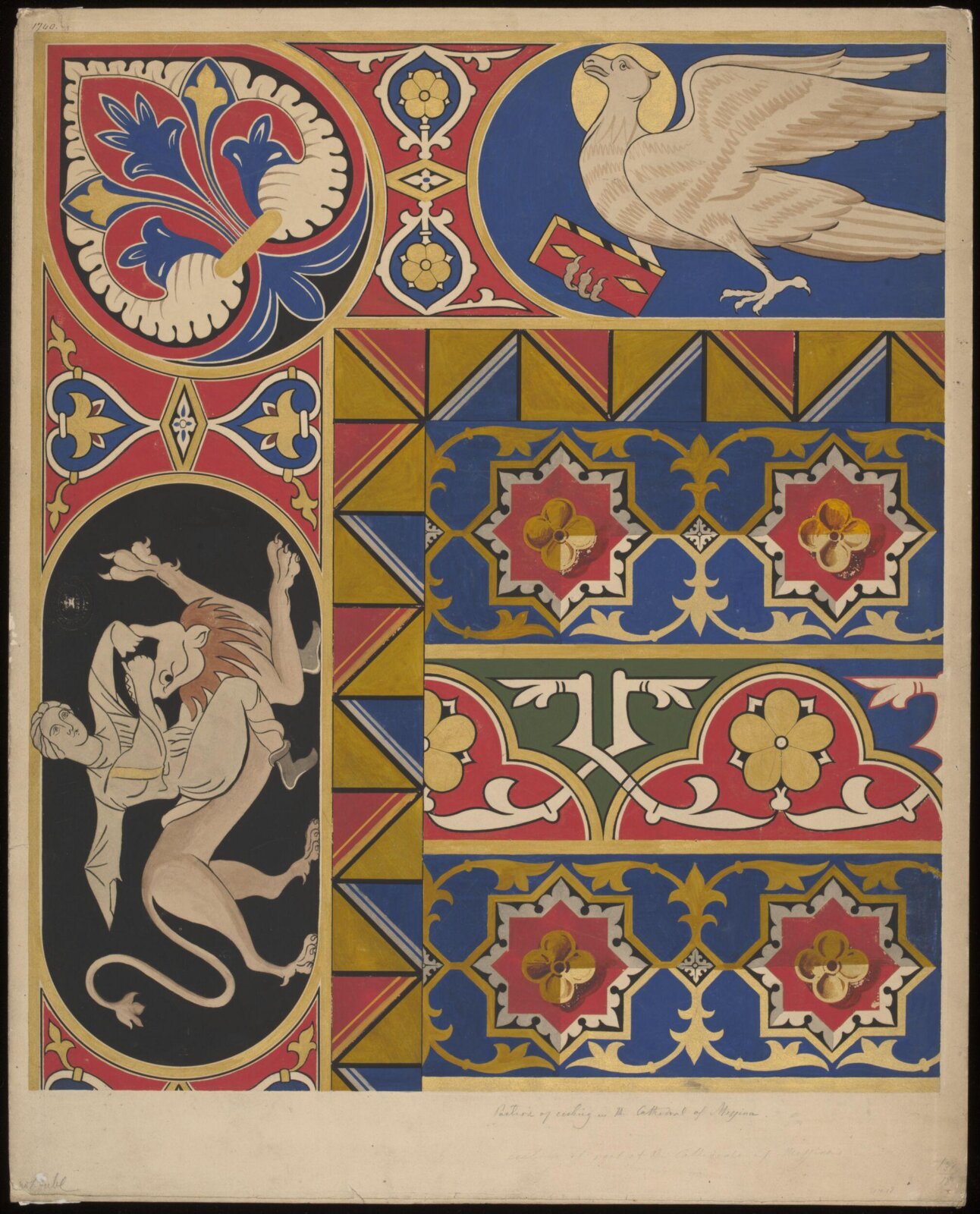 Drawing, Ludwig Wilhelm Heinrich Gruner, 19th century
