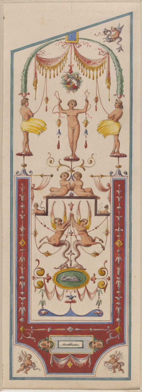 Drawing, Ludwig Wilhelm Heinrich Gruner, 19th century