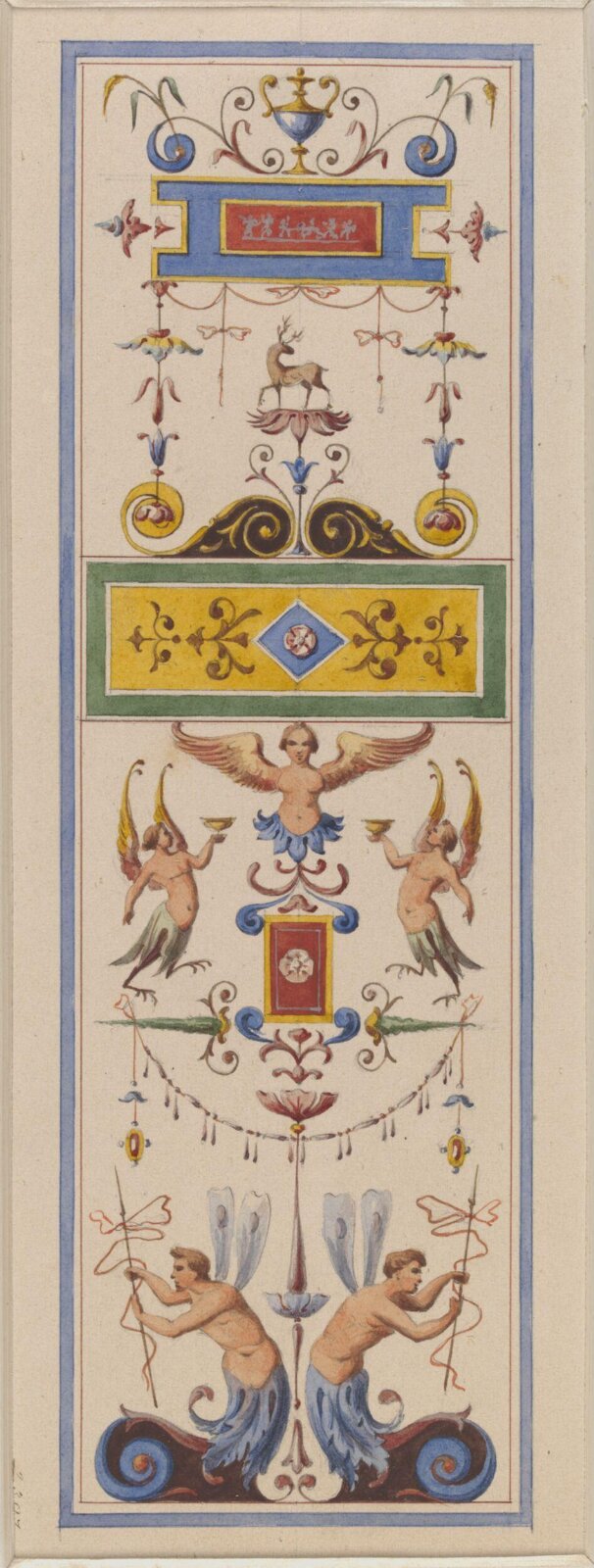 Drawing, Ludwig Wilhelm Heinrich Gruner, 19th century