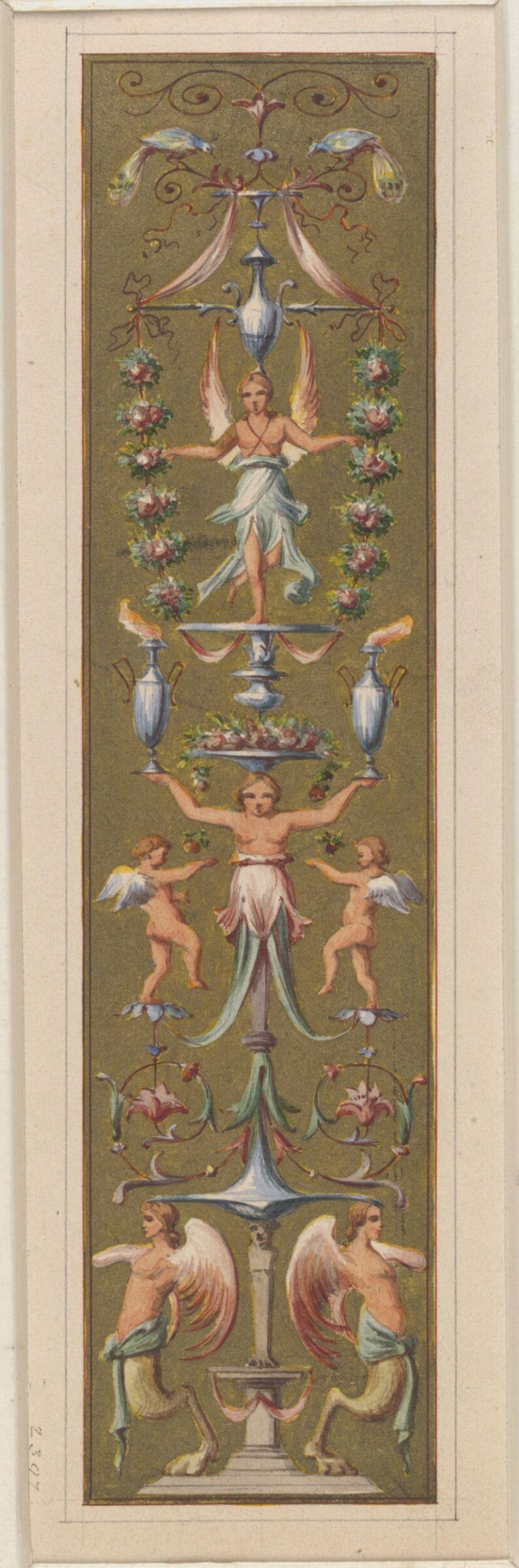 Drawing, Ludwig Wilhelm Heinrich Gruner, 19th century
