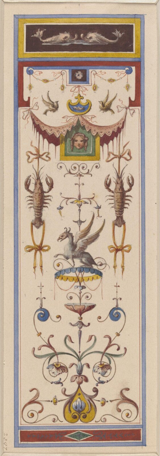 Drawing, Ludwig Wilhelm Heinrich Gruner, 19th century