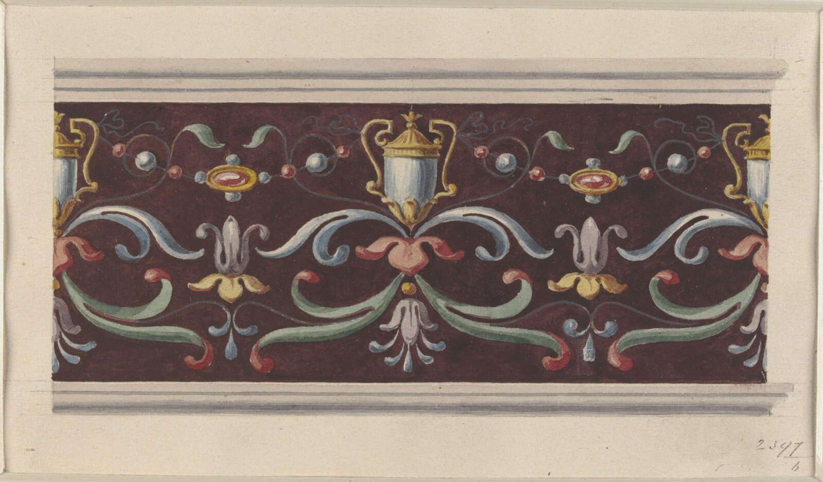 Drawing, Ludwig Wilhelm Heinrich Gruner, 19th century