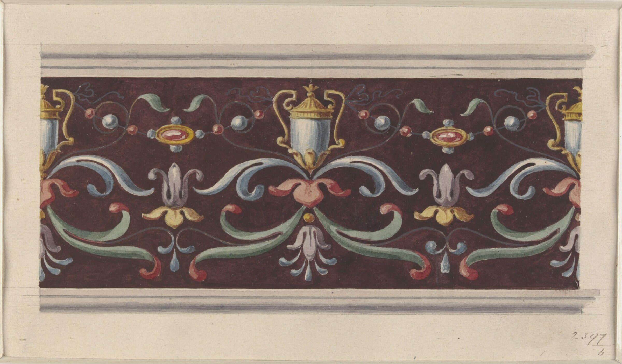 Drawing, Ludwig Wilhelm Heinrich Gruner, 19th century
