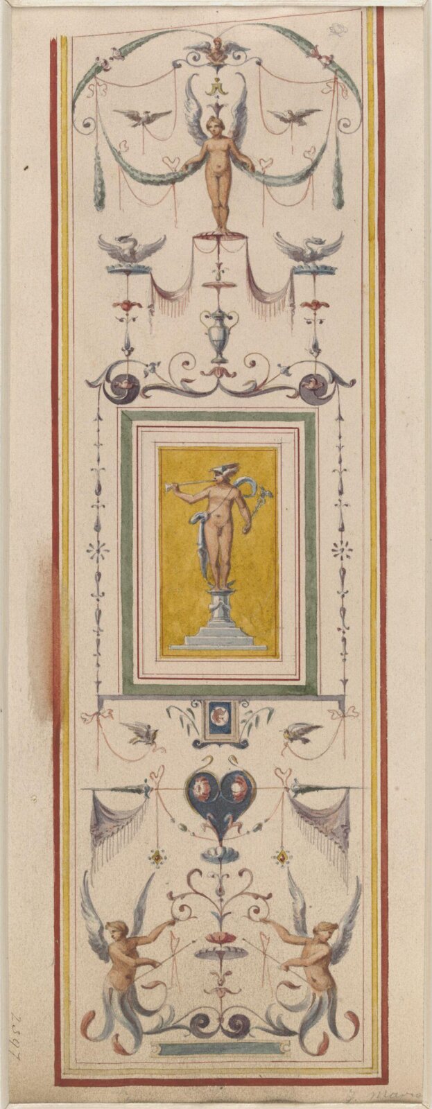 Drawing, Ludwig Wilhelm Heinrich Gruner, 19th century
