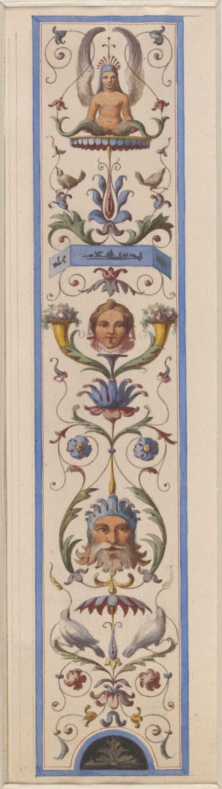 Drawing, Ludwig Wilhelm Heinrich Gruner, 19th century