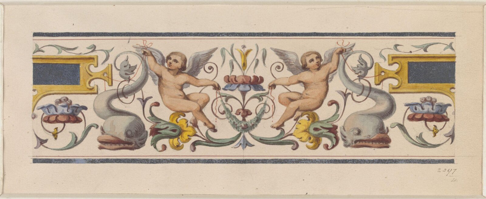 Drawing, Ludwig Wilhelm Heinrich Gruner, 19th century